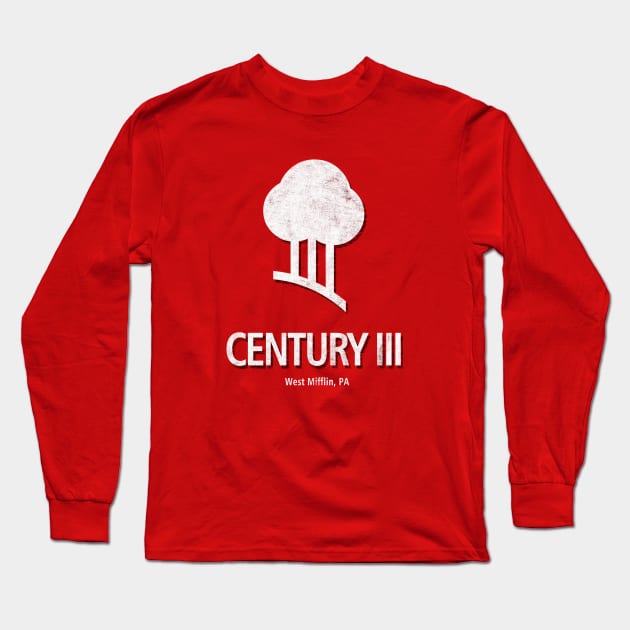 Century III Mall West Mifflin Pennsylvania Long Sleeve T-Shirt by Turboglyde